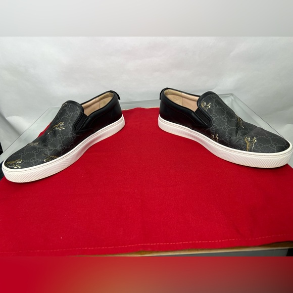 Gucci Tiger Slip on Monogram GG Print - Picture 7 of 10
